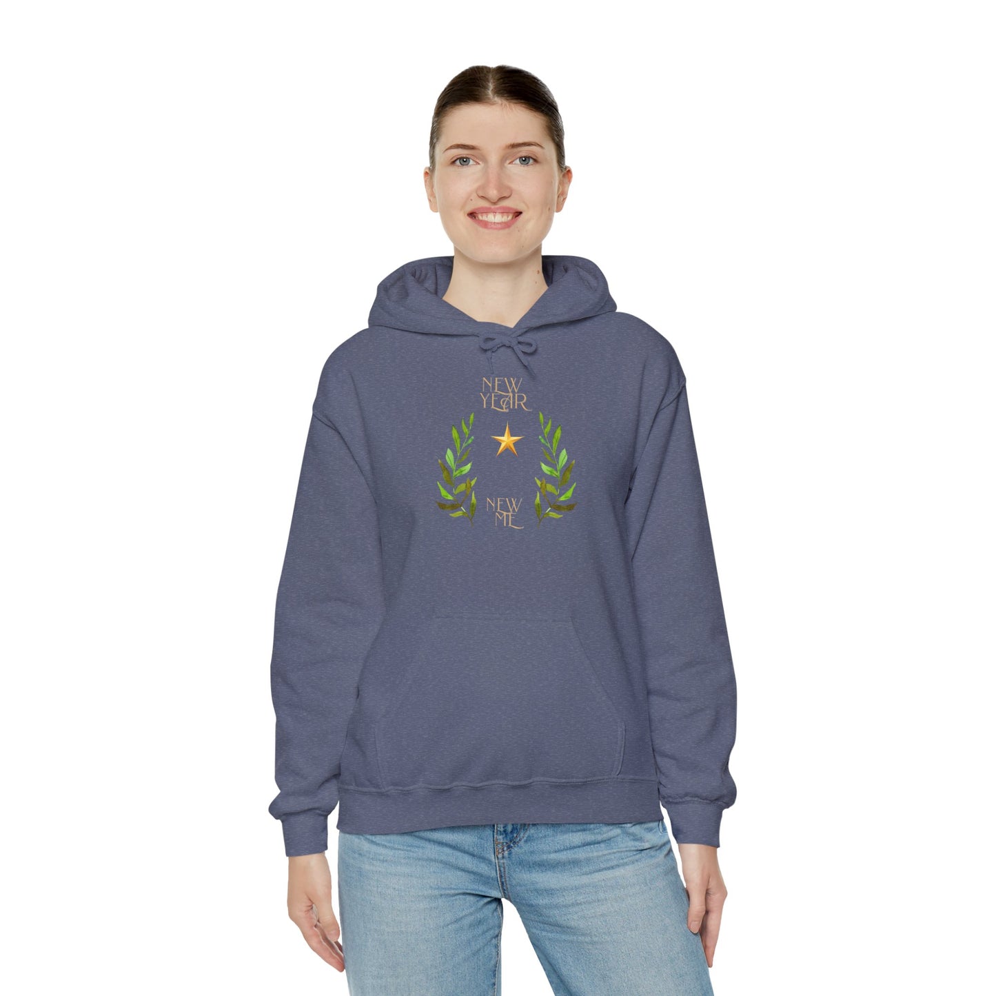 New Year New Me 2025 Unisex Heavy Blend™ Hooded Sweatshirt