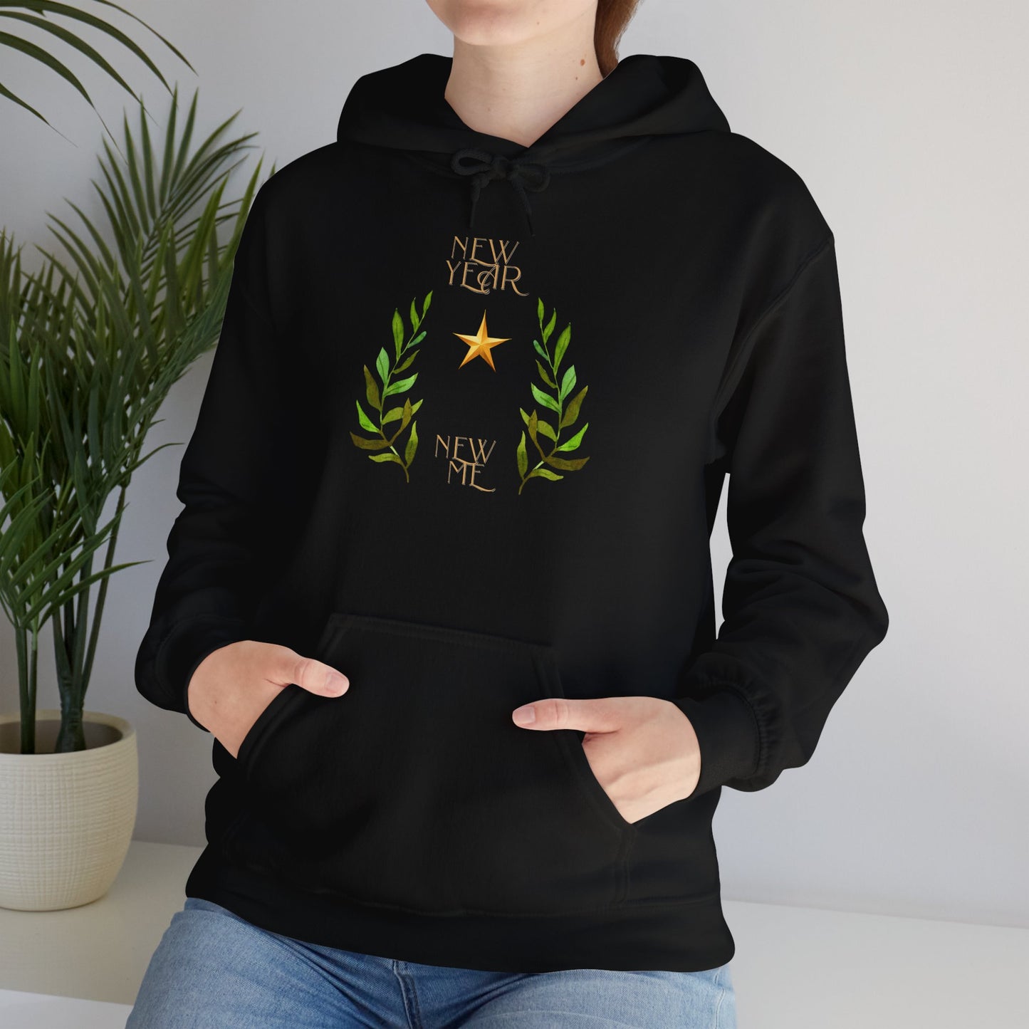 New Year New Me 2025 Unisex Heavy Blend™ Hooded Sweatshirt