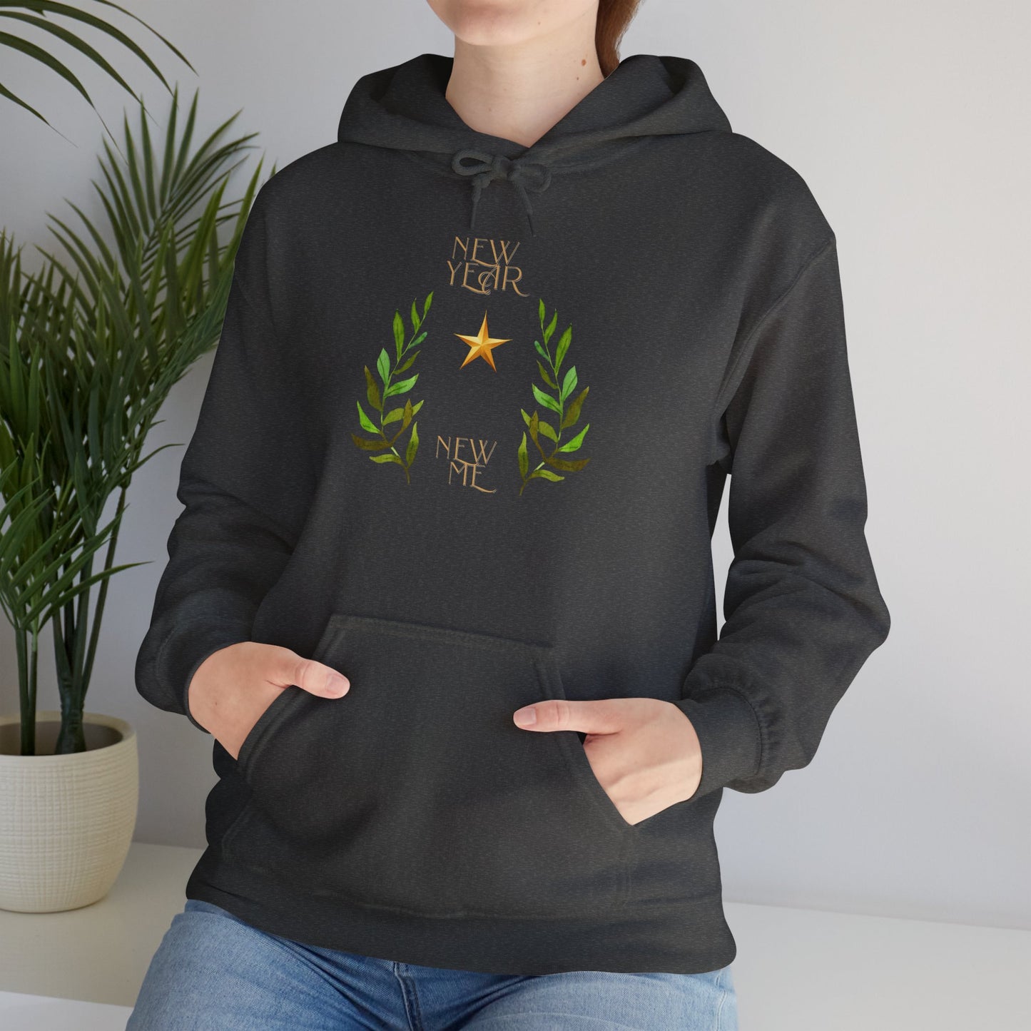 New Year New Me 2025 Unisex Heavy Blend™ Hooded Sweatshirt