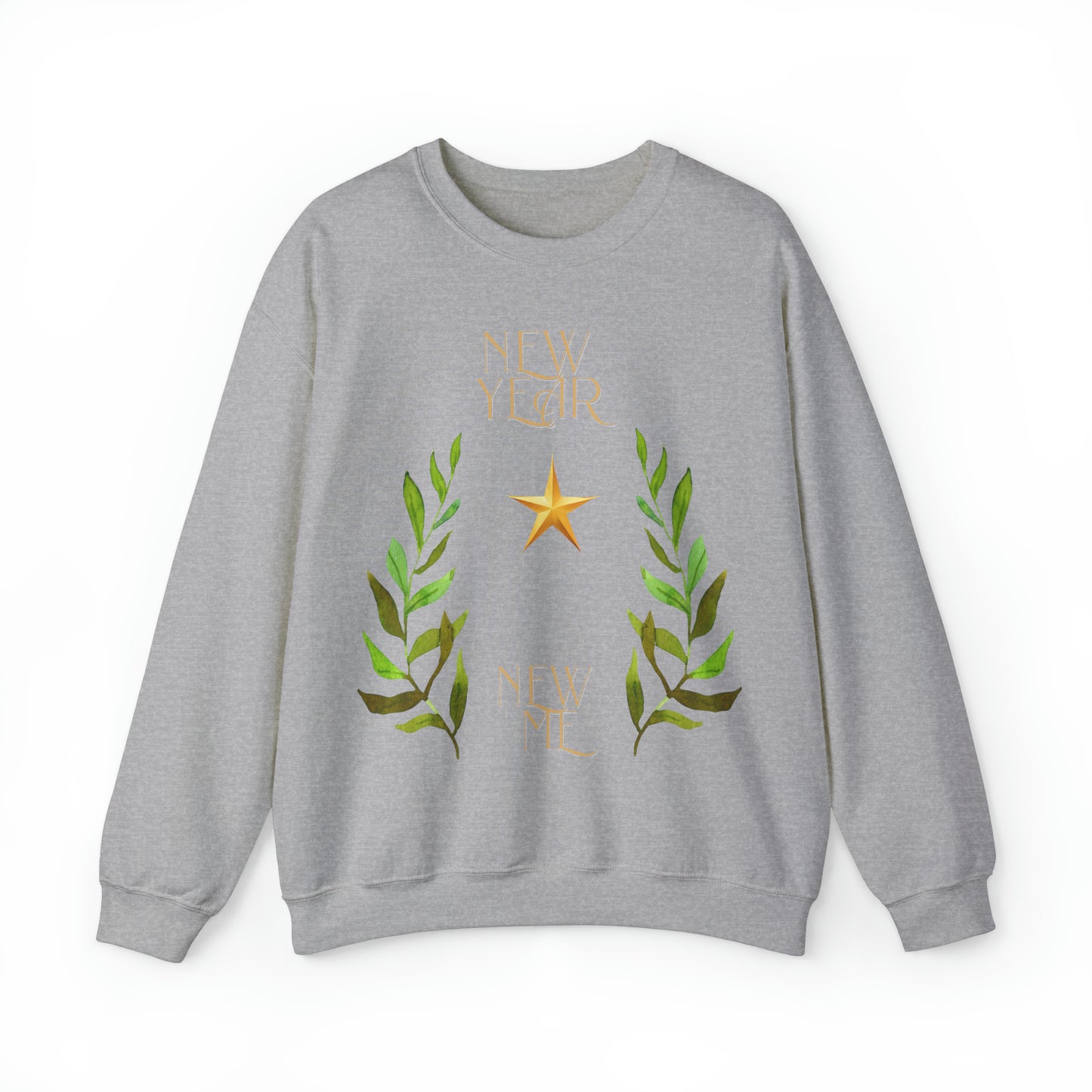 New Year New Me 2024 Unisex Heavy Blend™ Crewneck Sweatshirt