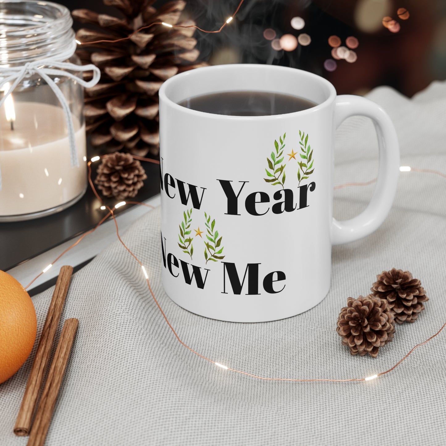 New Year New Me 2024 Ceramic Mug 11oz