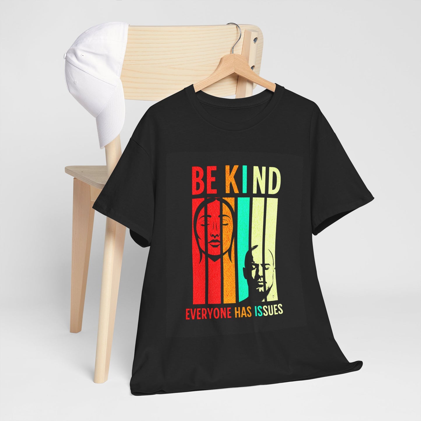 Be Kind Everyone Has Issues Unisex Heavy Cotton Tee