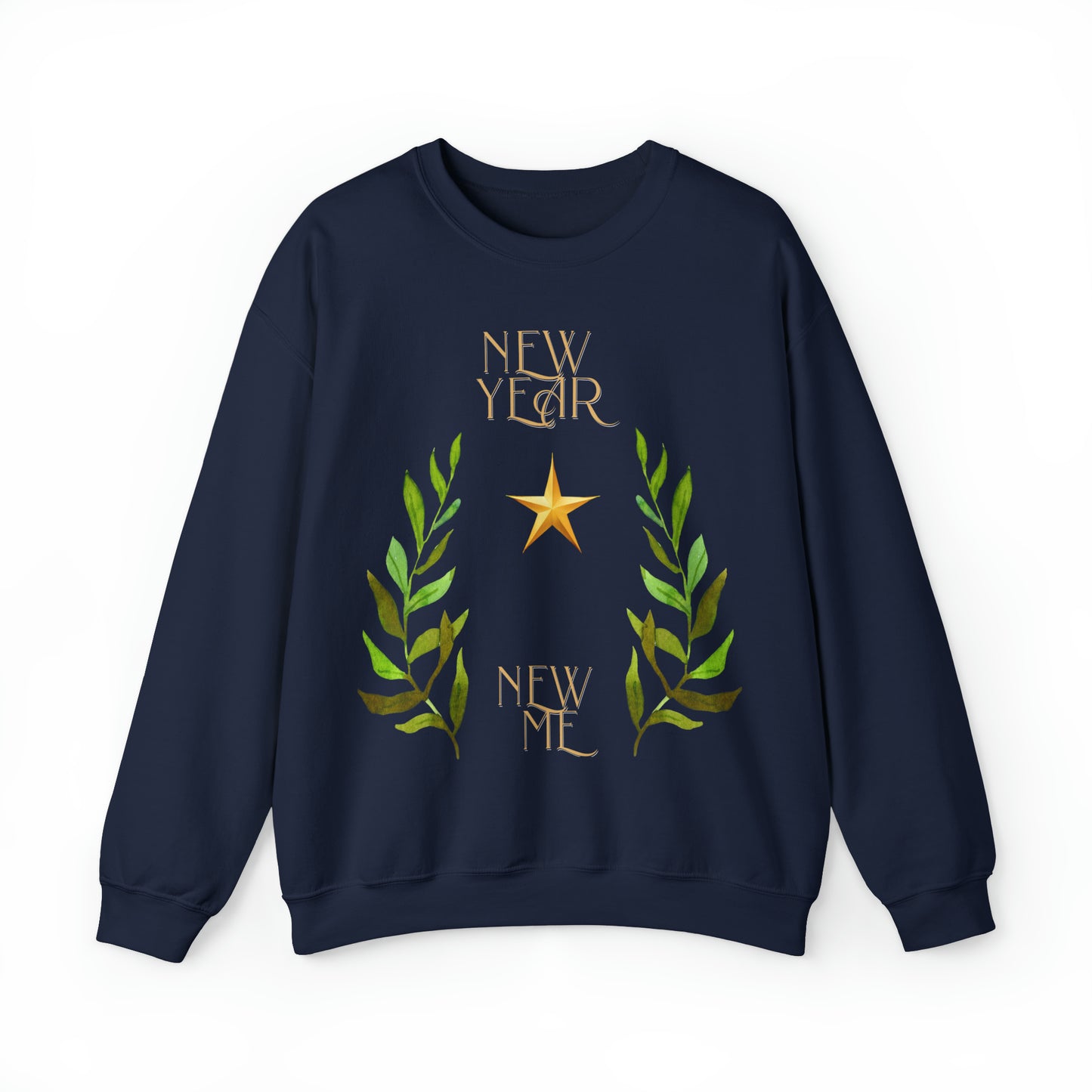 New Year New Me 2024 Unisex Heavy Blend™ Crewneck Sweatshirt