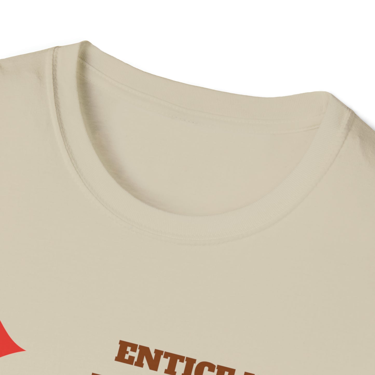 Entice With Pumpkin Spice Latte Lips Unisex Softstyle T-Shirt