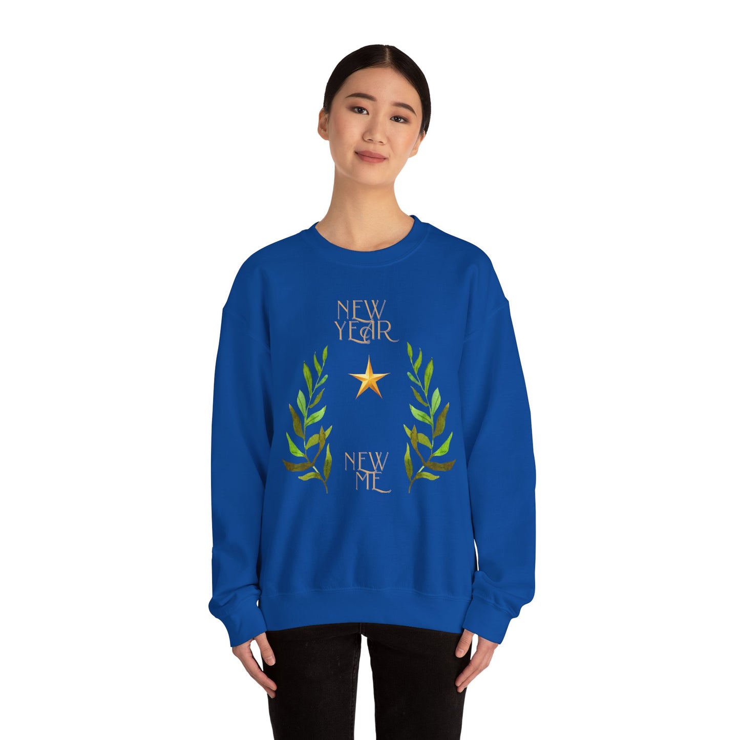 New Year New Me 2025 Unisex Heavy Blend™ Crewneck Sweatshirt