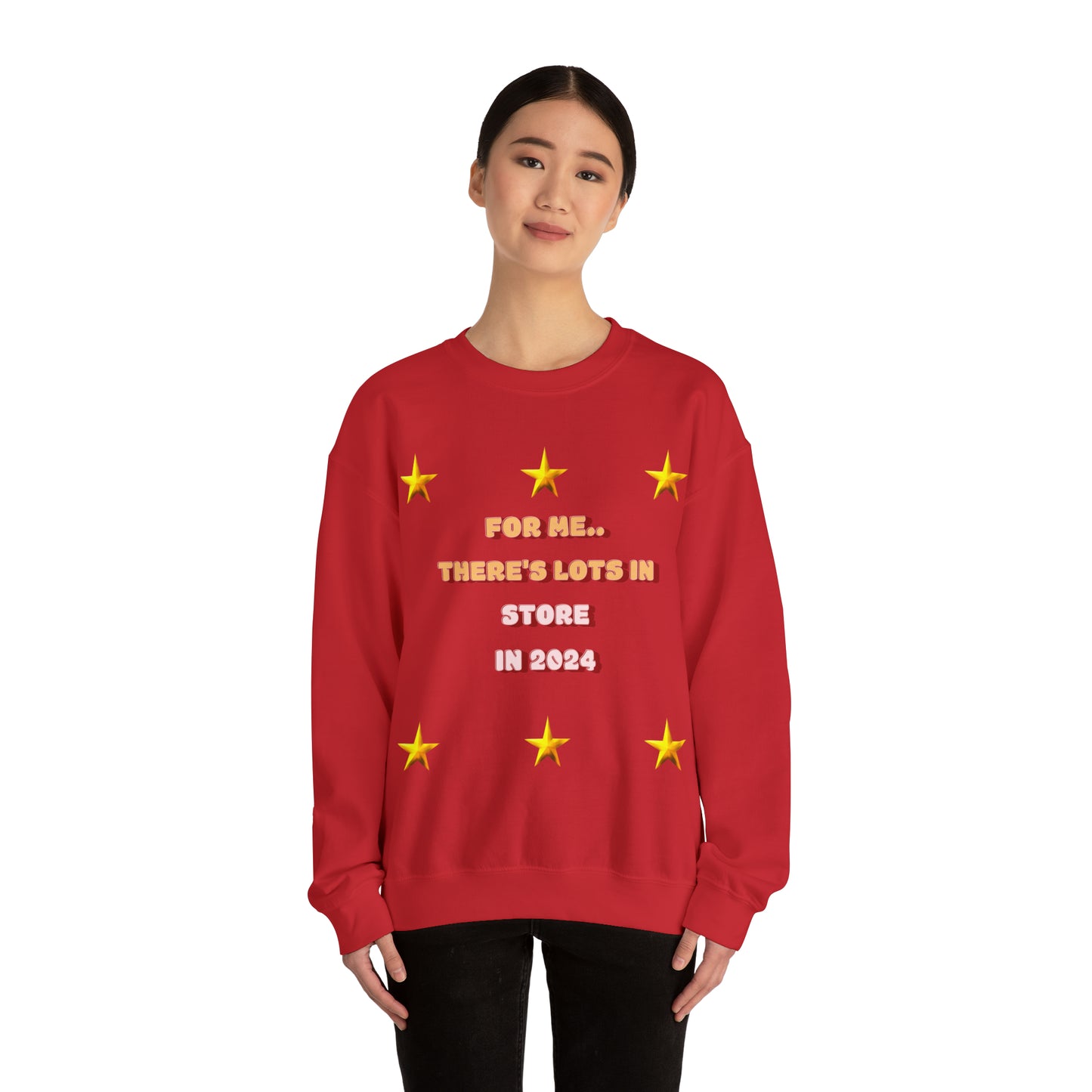 For Me...There's Lots in Store In 2024 Unisex Heavy Blend™ Crewneck Sweatshirt