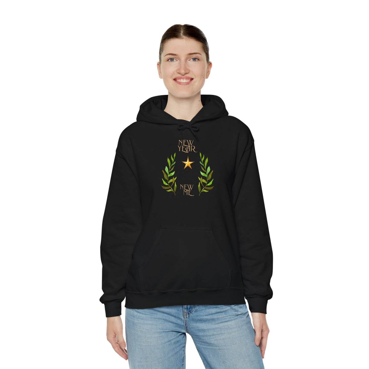 New Year New Me 2025 Unisex Heavy Blend™ Hooded Sweatshirt