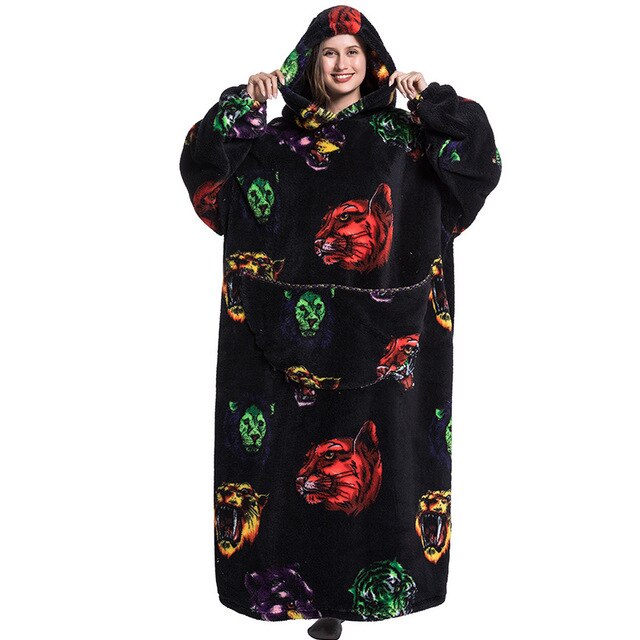 Oversized Wearable  TV Blankets