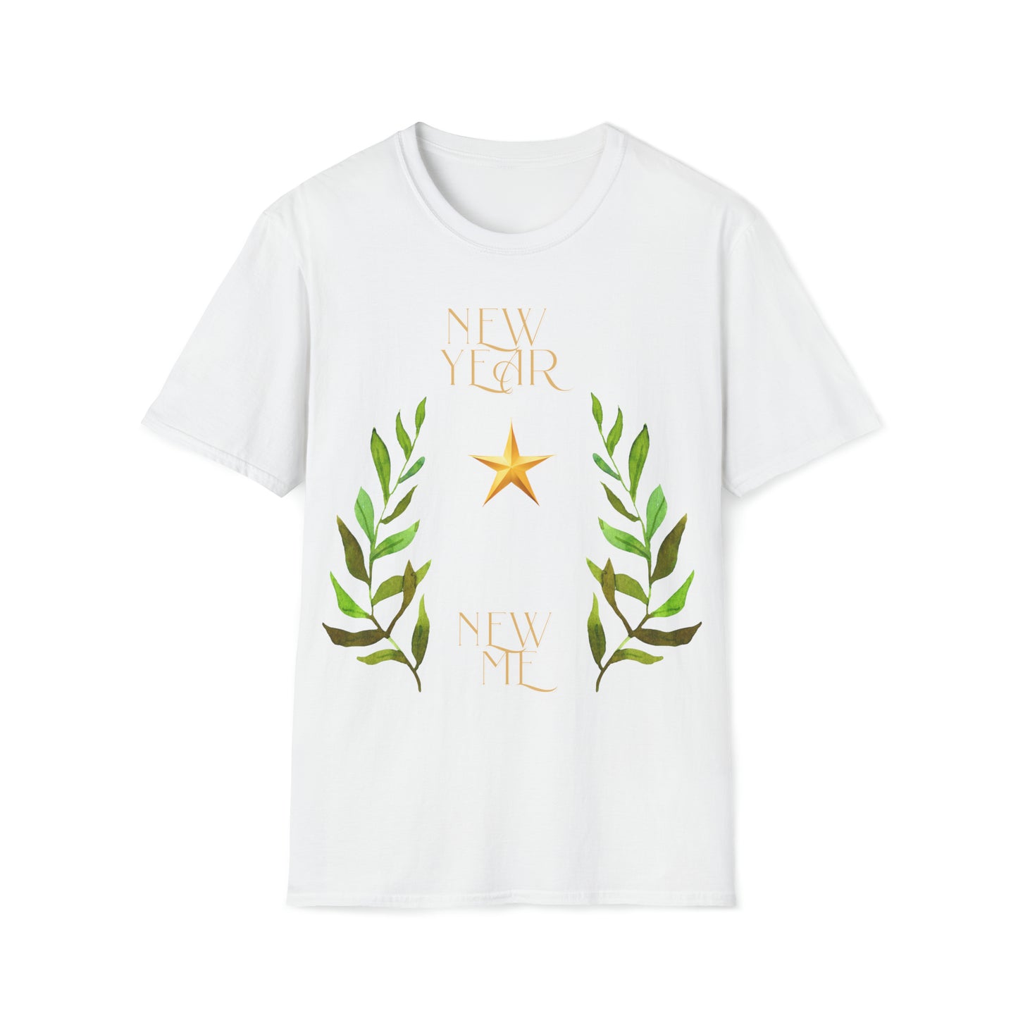 New Year New Me 2024 Unisex Softstyle T-Shirt