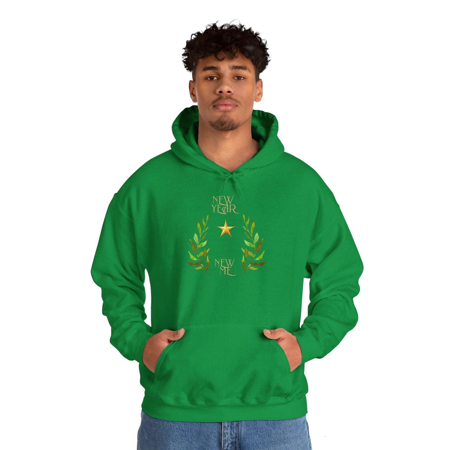 New Year New Me 2025 Unisex Heavy Blend™ Hooded Sweatshirt