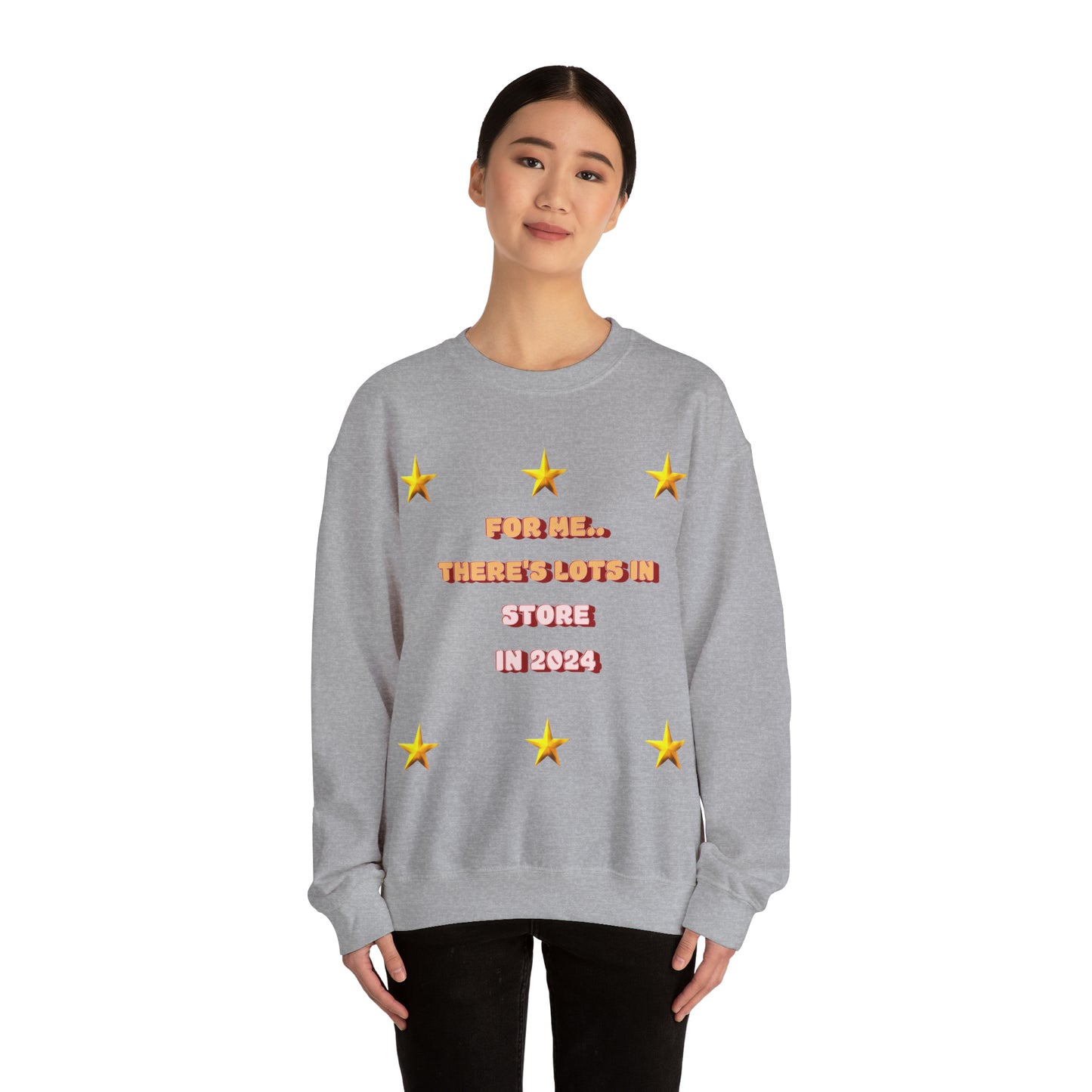 For Me...There's Lots in Store In 2024 Unisex Heavy Blend™ Crewneck Sweatshirt