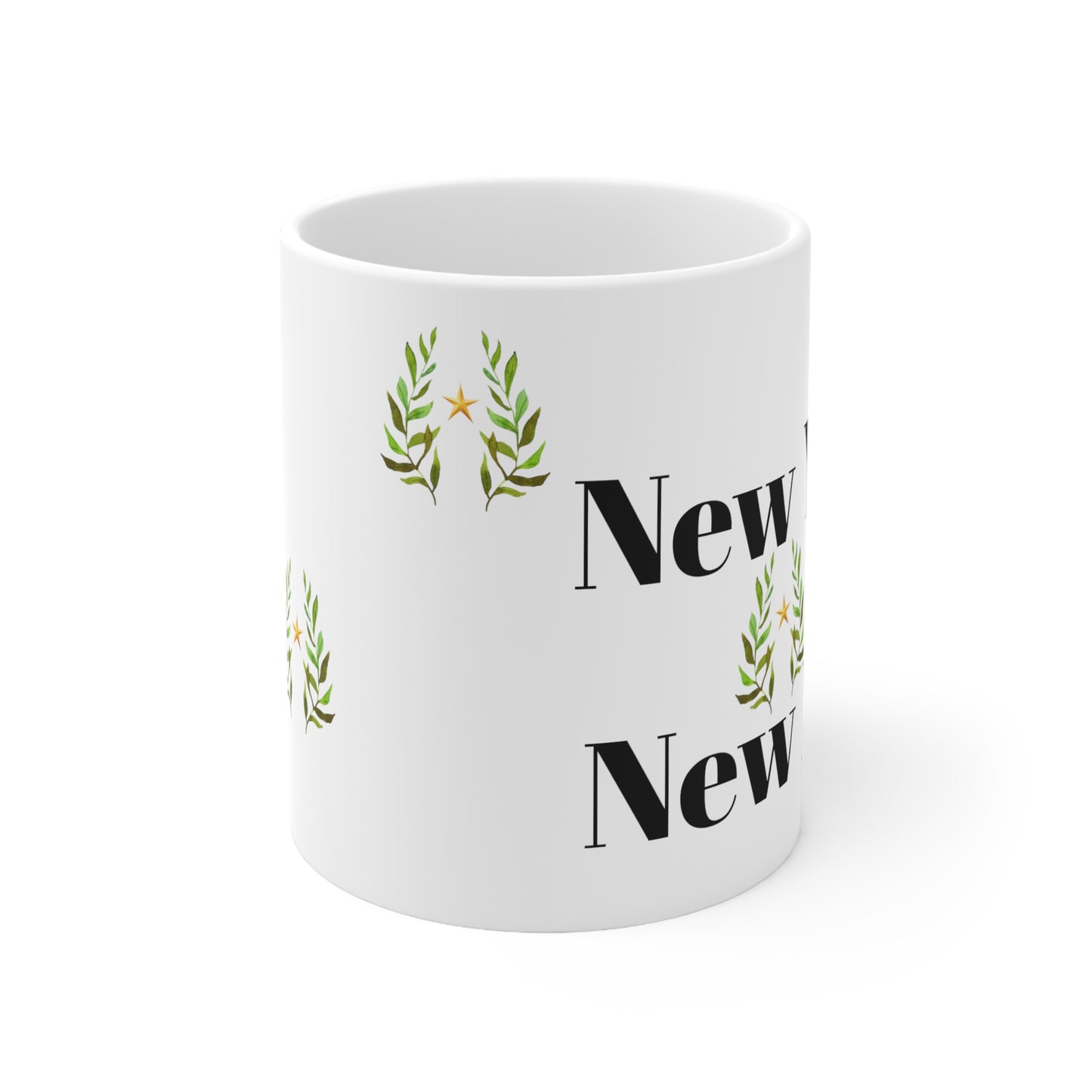 New Year New Me 2024 Ceramic Mug 11oz