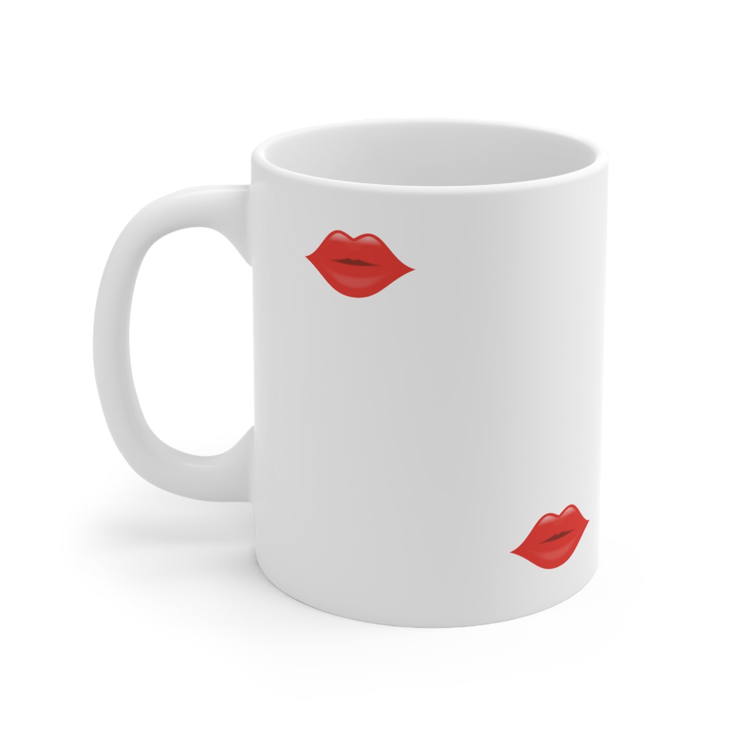 Entice With Pumpkin Spice Latte Lips Ceramic Mug 11oz