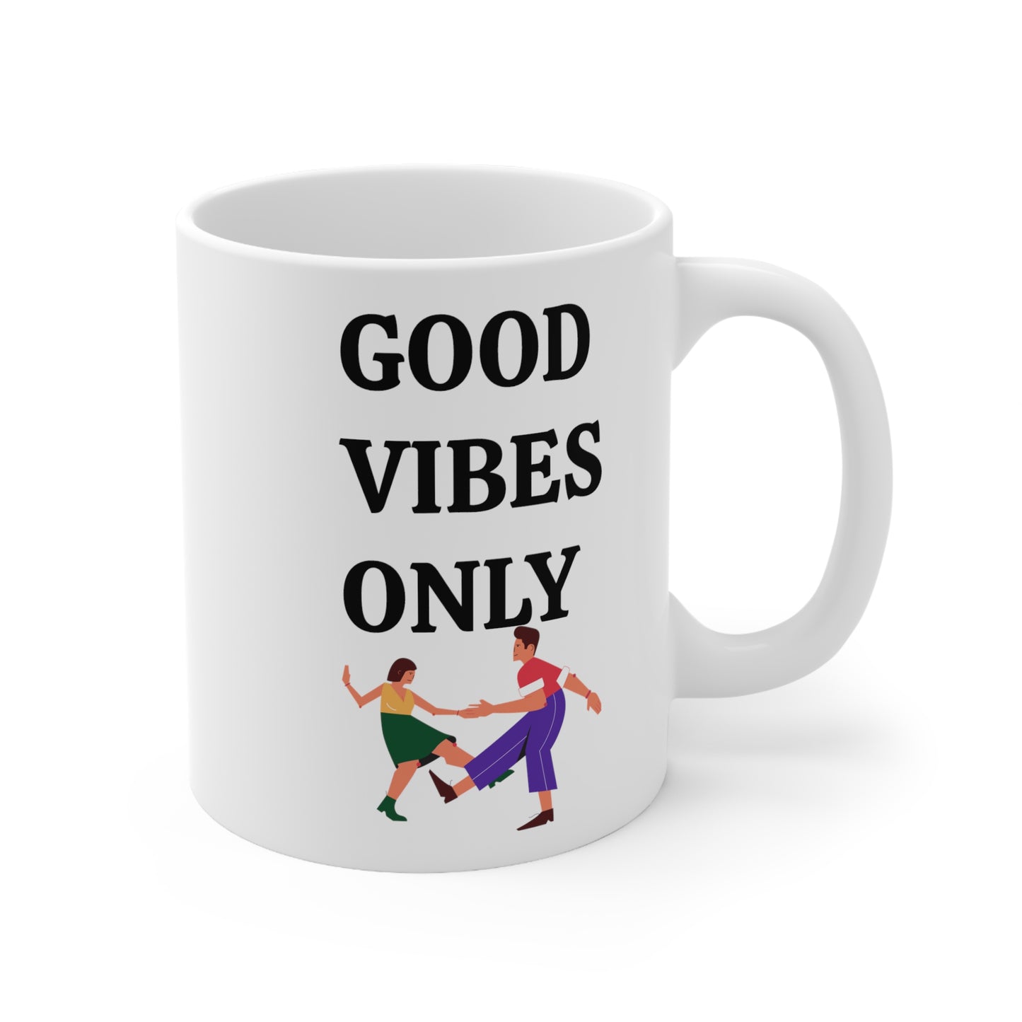 Good Vibes Only Ceramic Mug 11oz