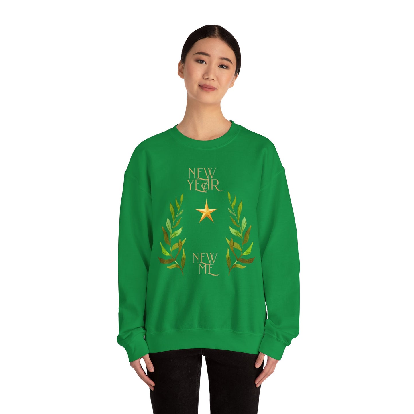 New Year New Me 2025 Unisex Heavy Blend™ Crewneck Sweatshirt