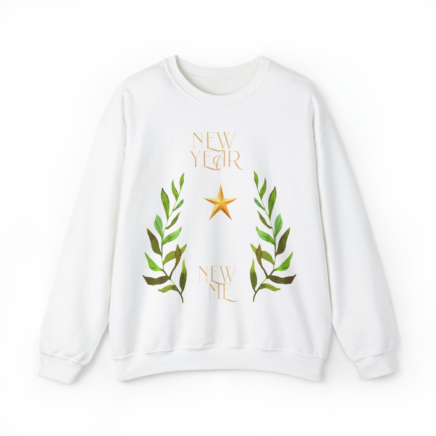 New Year New Me 2024 Unisex Heavy Blend™ Crewneck Sweatshirt