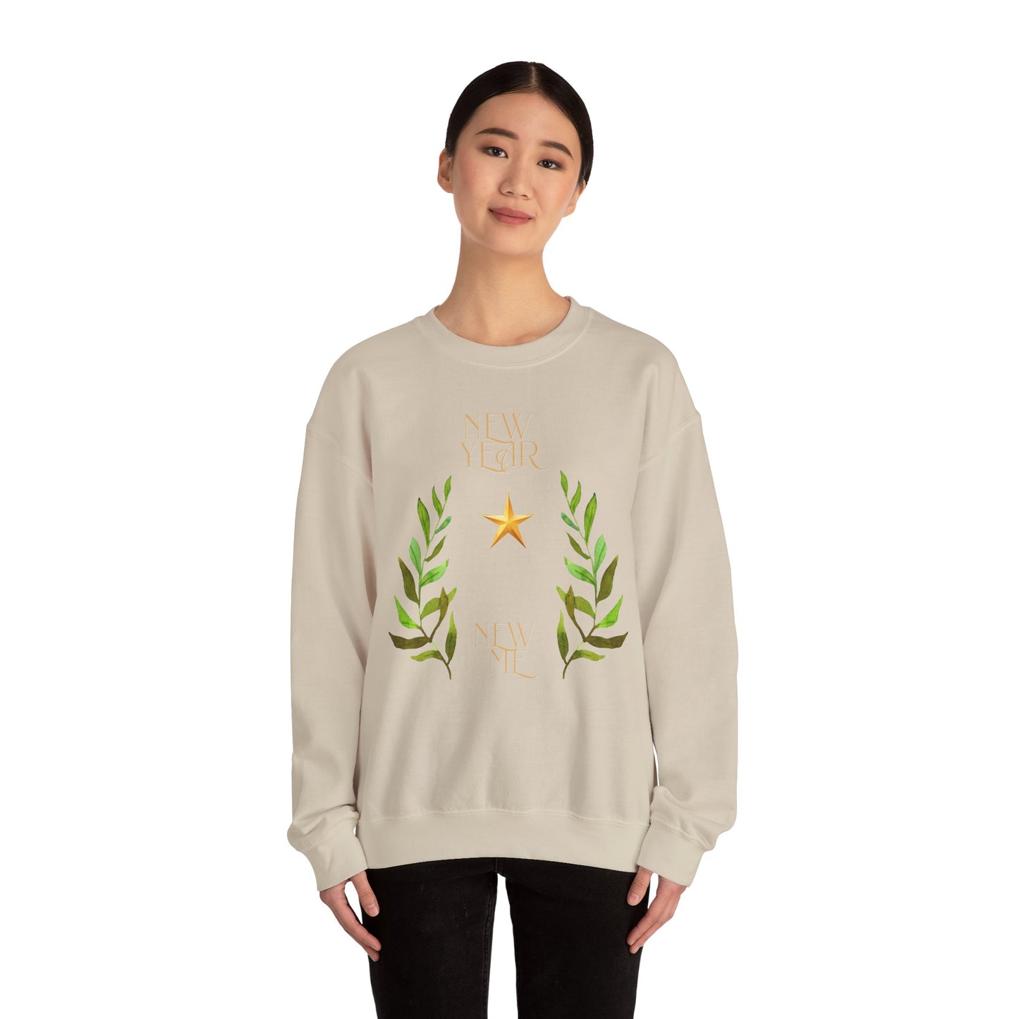 New Year New Me 2025 Unisex Heavy Blend™ Crewneck Sweatshirt