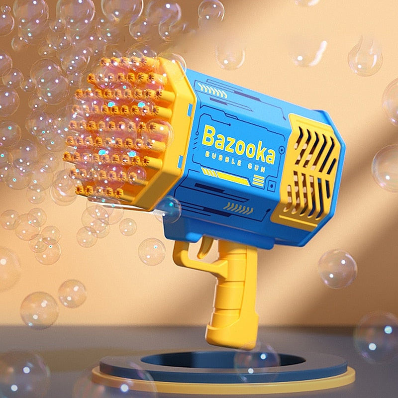 Bubble Machine with Light Rocket Launcher